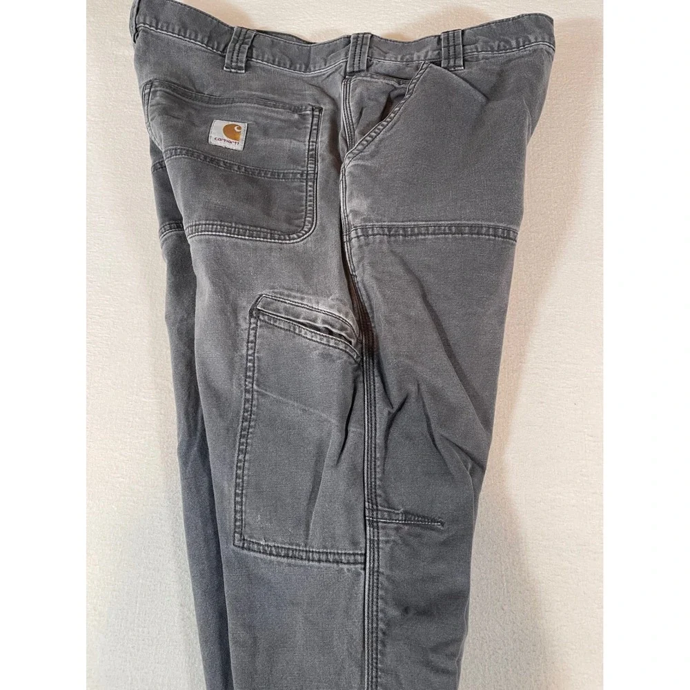 Carhartt Rugged Flex Relaxed Fit Canvas Double-Front Utility Work Pants 34x32